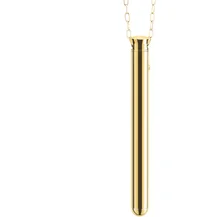 Вибратор-кулон Le Wand Vibrating Necklace Gold золотой