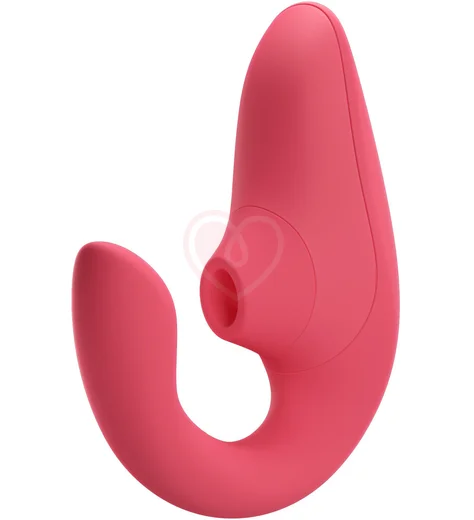 Вибратор для зоны G c бесконтактной стимуляцией клитора Womanizer Blend розовый фото 2