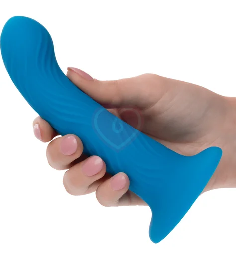 Фаллоимитатор на присоске Wave Rider Ripple синий фото 6