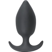 Анальная пробка со смещенным центром тяжести Spice It Up Insatiable серая