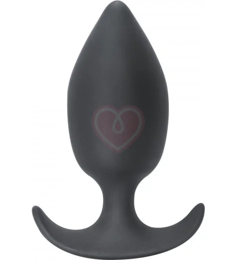 Анальная пробка со смещенным центром тяжести Spice It Up Insatiable серая фото 1