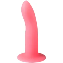 Светящийся в темноте фаллоимитатор Techno Light Keeper 12 см розовый