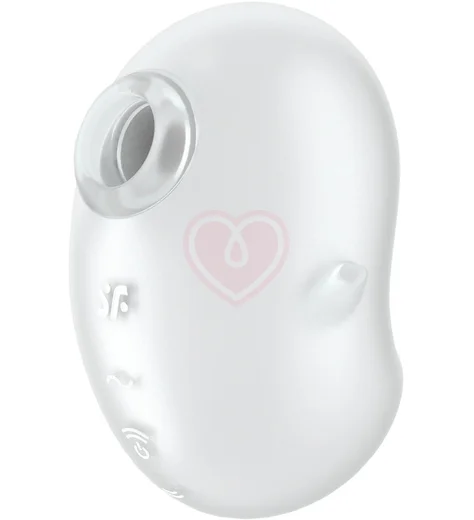 Вакуумый вибростимулятор клитора Satisfyer Cutie Ghost белый фото 3