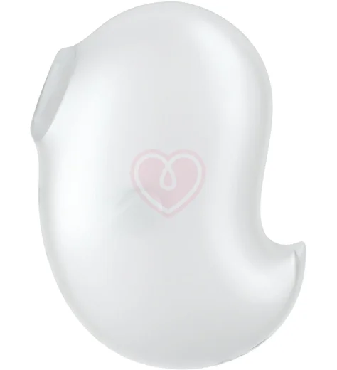 Вакуумый вибростимулятор клитора Satisfyer Cutie Ghost белый фото 4