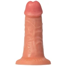 Реалистичный фаллоимитатор на присоске RealStick Caliber 14-4 телесный