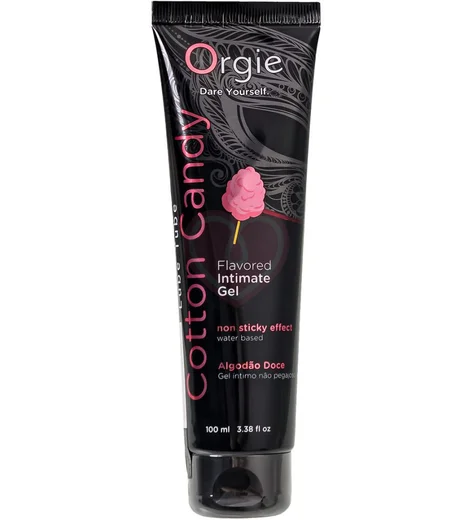 Оральный лубрикант Orgie Lube Tube Сахарная вата 100 мл фото 1