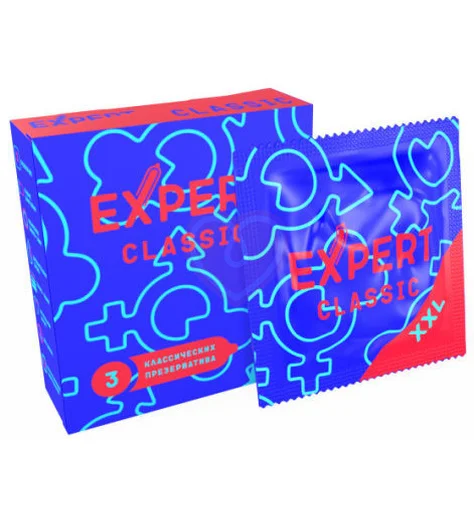 Увеличенные презервативы Expert Classic XXL 3 шт фото 2