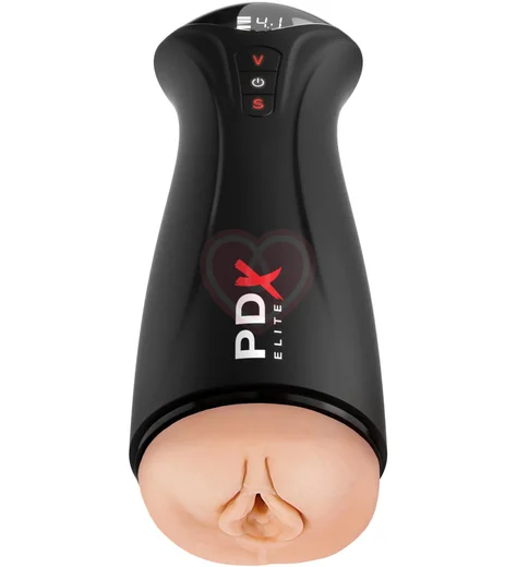 Автоматический мастурбатор с вибрацией и функцией прерывистого вакуума Fuck-Gasm телесный фото 1