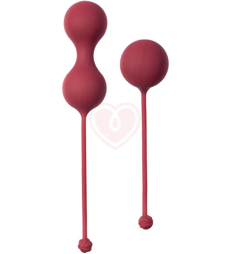 Набор вагинальных шариков Love Story Carmen Wine Red красный фото 1