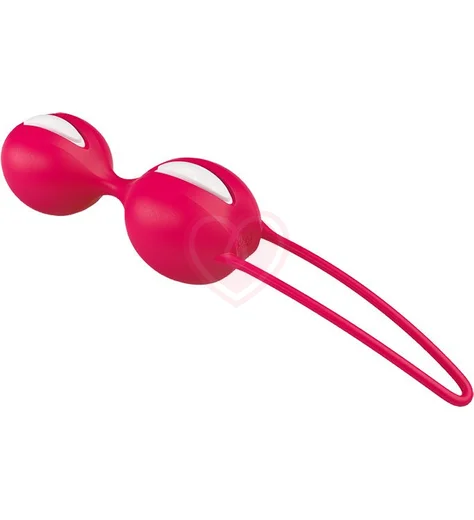 Вагинальные шарики Fun Factory Smartballs Duo красные фото 2