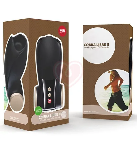 Мужской вибратор Fun Factory Cobra Libre II чёрный фото 2