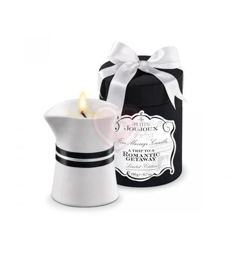 Массажная свеча Mystim Petits Joujoux Romantic Getaway Имбирное печенье 190 г фото 1