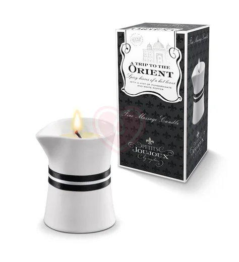 Массажная свеча Mystim Petits Joujoux Orient Гранат и перец 120 г фото 1