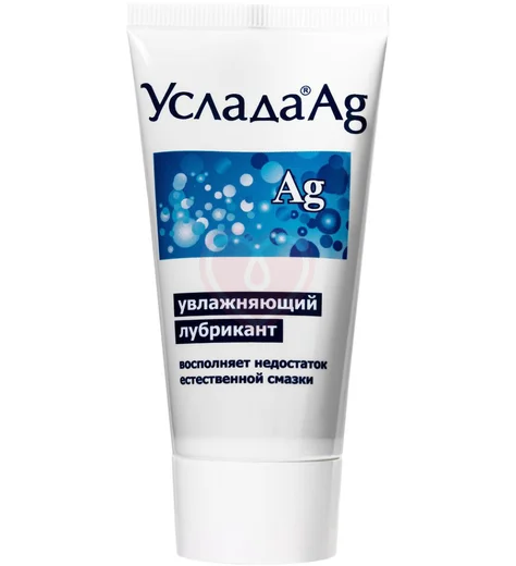 Лубрикант с серебром на водной основе Услада 60 г фото 1