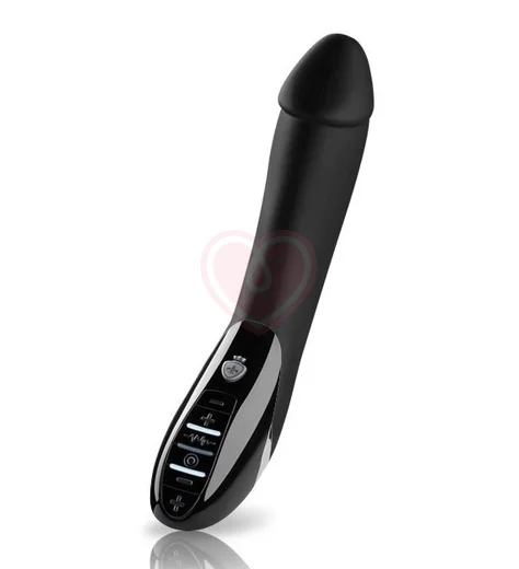 Вибратор с электростимуляцией Mystim Tickling Truman Black Edition фото 1