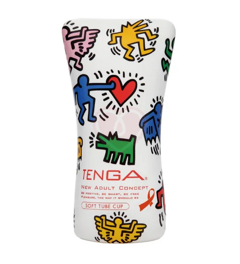 Мастурбатор Tenga&Keith Haring Soft Tube фото 1