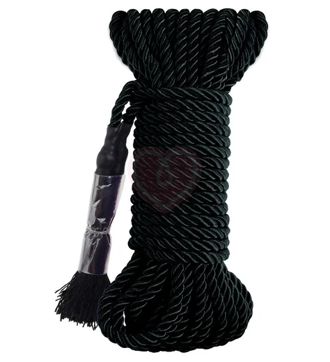 Верёвка для фиксации Deluxe Silky Rope 9,75м чёрная фото 1