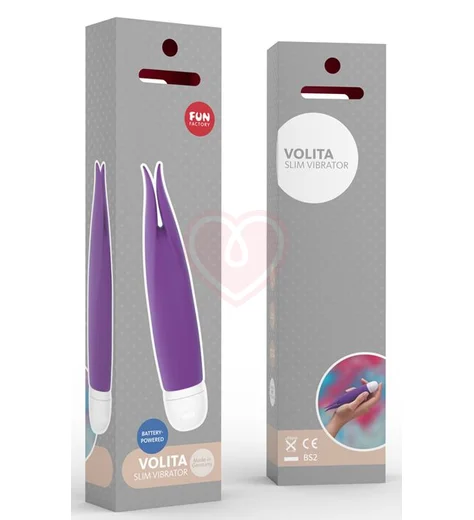 Вибратор с порхающими лепестками Fun Factory Volita фиолетовый фото 2