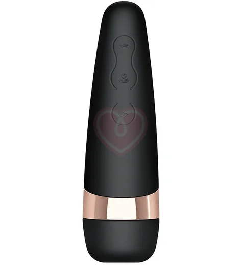 Вибратор с вакуумной клиторальной стимуляцией Satisfyer Pro 3 Vibration чёрный фото 1