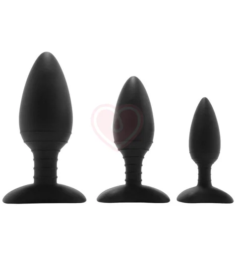 Набор анальных пробок Nexus Butt Plug Trio фото 1