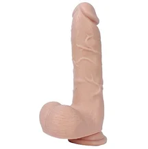 Силиконовый реалистичный фаллоимитатор Real Basic Toy 21 см