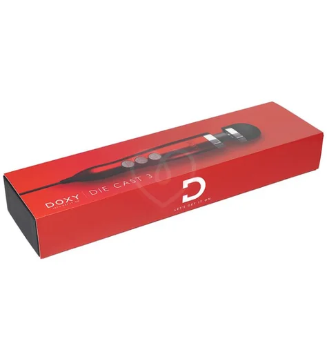 Вибромассажёр Doxy Die Cast 3 красный фото 5