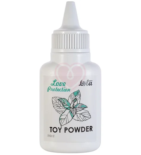 Пудра для игрушек ароматизированная Love Protection Мята 15 г фото 1