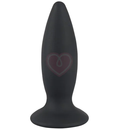 Анальная вибропробка Black Velvets Recharge Plug размер M чёрная фото 1