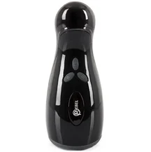 Мастурбатор с вибрацией, пульсацией и функцией подогрева Rebel