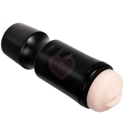 Мастурбатор ротик ToyFa A-Toys в чёрном корпусе фото 1