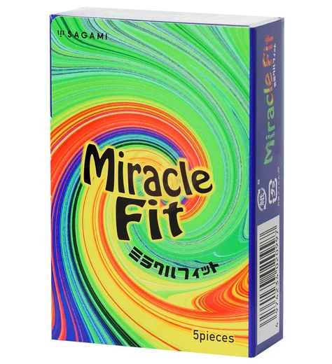 Анатомические презервативы Sagami Miracle Fit 5 шт фото 1