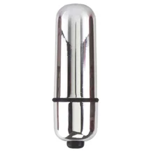 Вибропулька Screaming O Bullets серебряная