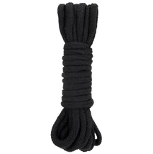 Верёвка для связывания Lux Fetish чёрная 5 м