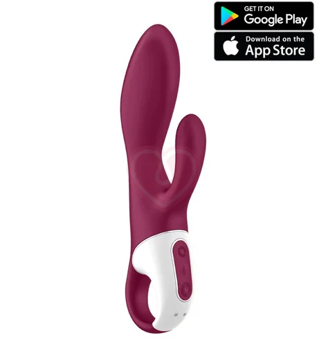 Вибратор-кролик Satisfyer Heated Affair с функцией нагрева и приложением фото 1