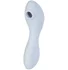 Вибратор с вакуумной стимуляцией Satisfyer Curvy Trinity 5+ и приложением голубой фото 1
