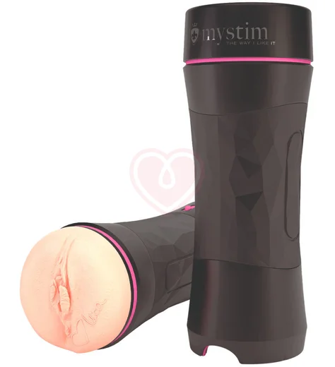 Реалистичный мастурбатор Mystim Opus Mica копия вагины фото 1