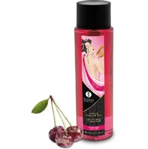 Съедобная пена для ванны и душа Shunga Морозная вишня 370 мл