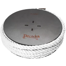 Хлопковая веревка для шибари на катушке Pecado BDSM 10 метров белая