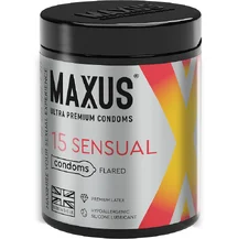 Анатомические презервативы Maxus Sensual 15 шт