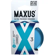 Презервативы со спиралью для стимуляции зоны G Maxus G Spot 3 шт с кейсом