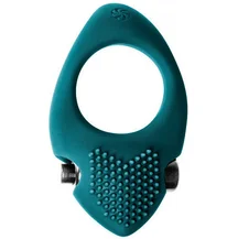 Эрекционное кольцо со съемной вибропулей Pure Passion Sunset зелёное