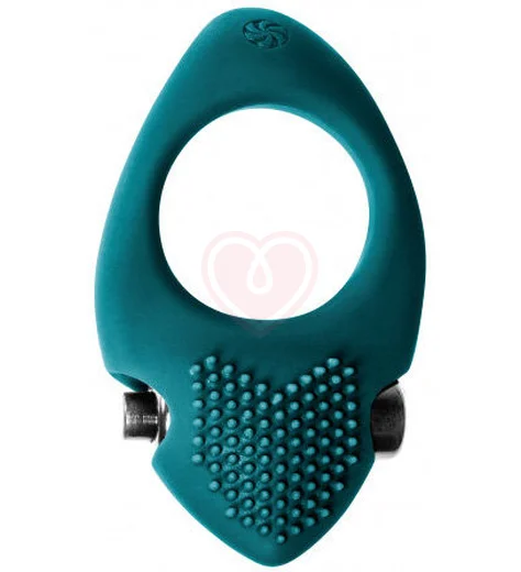 Эрекционное кольцо со съемной вибропулей Pure Passion Sunset зелёное фото 1
