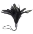Перышко для ласк из натуральных чёрных перьев фото 1