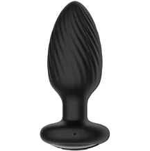 Анальная вращающаяся вибропробка Nexus Tornado Medium чёрная