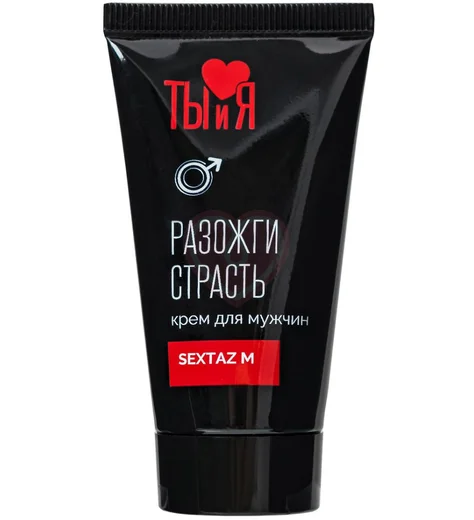 Возбуждающий крем для мужчин Ты и Я Sextaz-M 25 г фото 1