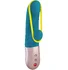 Вибратор с лентой для половых губ Fun Factory Amorino бирюзовый фото 1