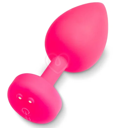 Анальная пробка с вибрацией Gvibe Gplug L большая розовая фото 1