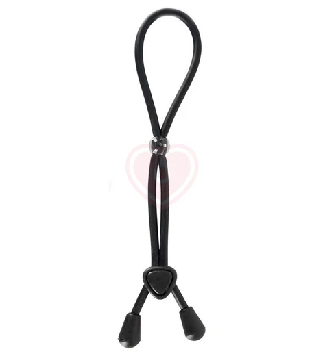 Лассо для пениса Bad Kitty чёрное фото 1