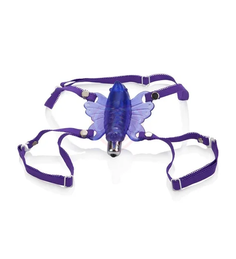 Клиторальный стимулятор Wireless Venus Butterfly фиолетовый фото 1