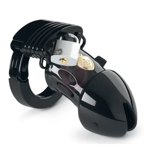 Пояс верности Mystim Pubic Enemy No 1 для электростимуляции члена чёрный фото 1